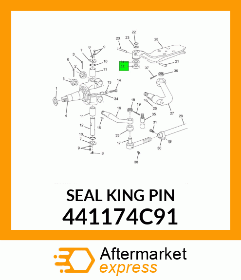 SEAL KING PIN 441174C91