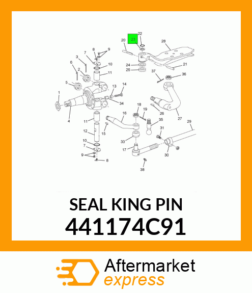 SEAL KING PIN 441174C91