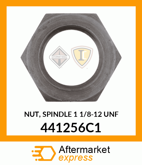 NUT, SPINDLE 1 1/8"-12 UNF 441256C1