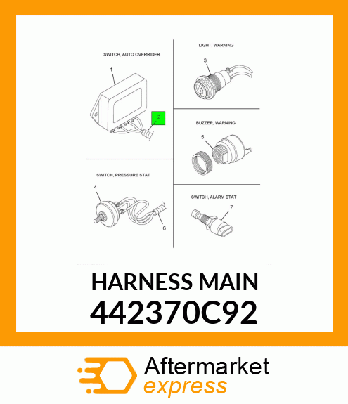 HARNESS MAIN 442370C92