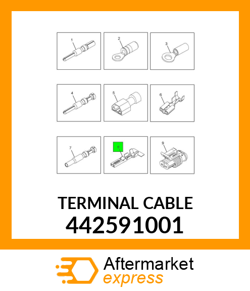 TERMINAL CABLE 442591001