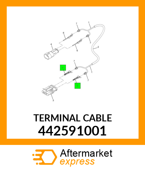 TERMINAL CABLE 442591001