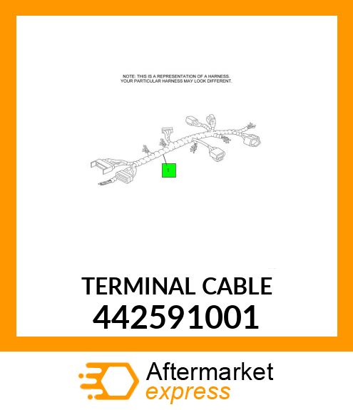 TERMINAL CABLE 442591001