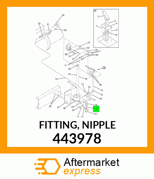 FITTING, NIPPLE 443978