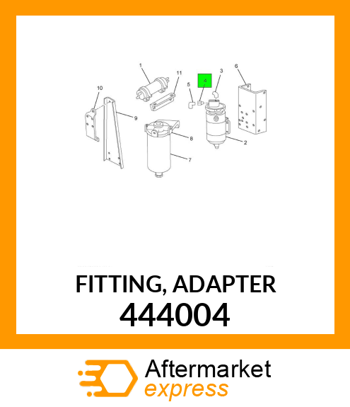 FITTING, ADAPTER 444004