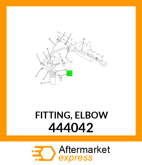 FITTING, ELBOW 444042