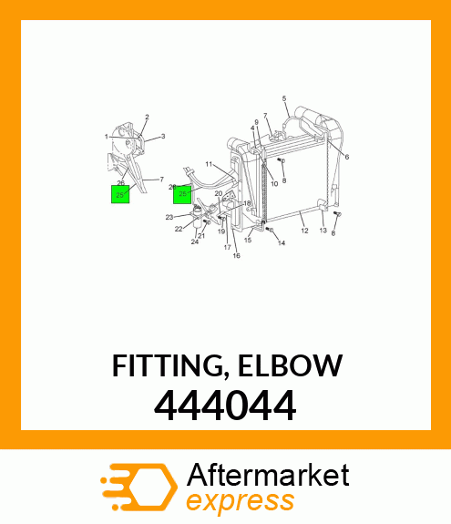 FITTING, ELBOW 444044