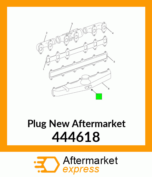 Plug New Aftermarket 444618