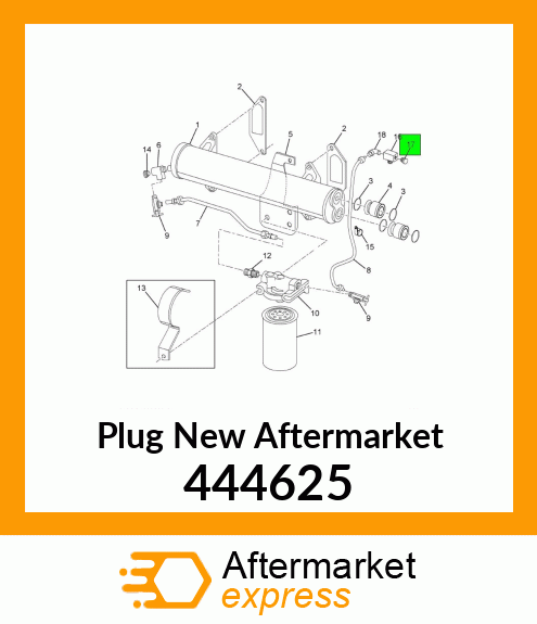 Plug New Aftermarket 444625