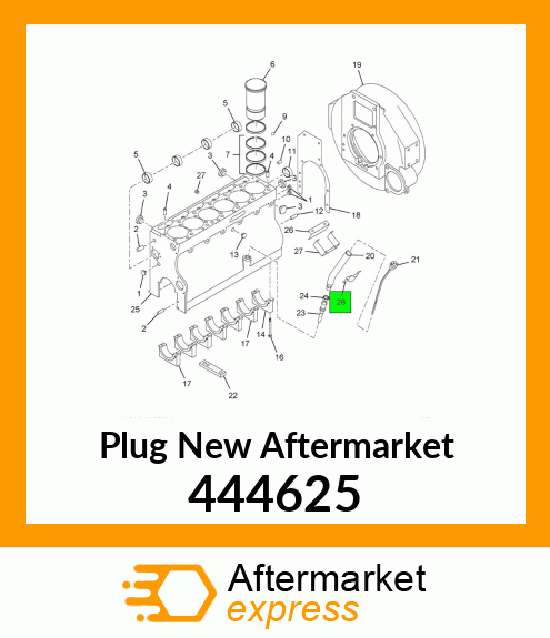 Plug New Aftermarket 444625