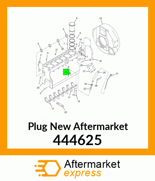 Plug New Aftermarket 444625