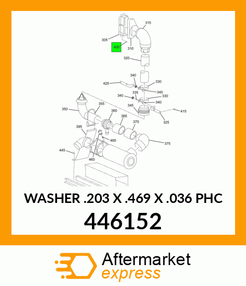 WASHER .203 X .469 X .036 PHC 446152