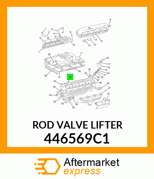 ROD VALVE LIFTER 446569C1