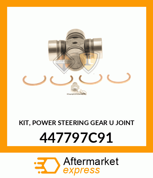 KIT, POWER STEERING GEAR "U" JOINT 447797C91