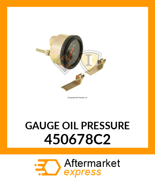 GAUGE OIL PRESSURE 450678C2