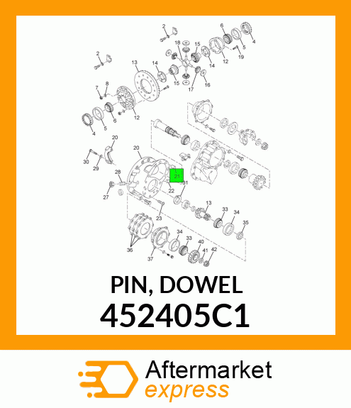 PIN, DOWEL 452405C1