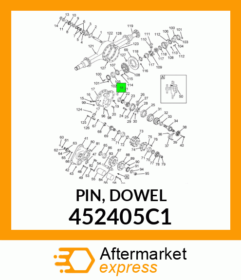 PIN, DOWEL 452405C1