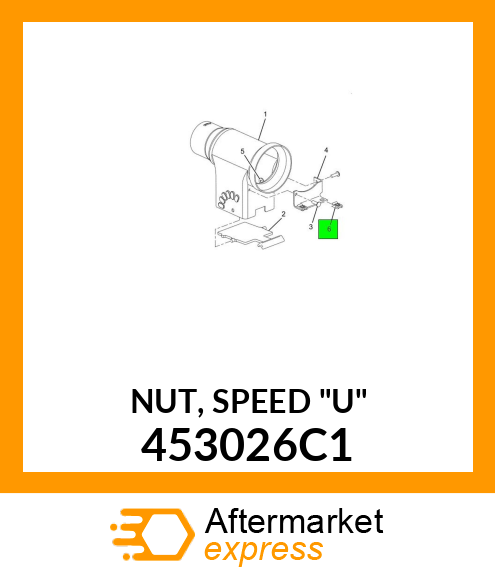 NUT, SPEED "U" 453026C1