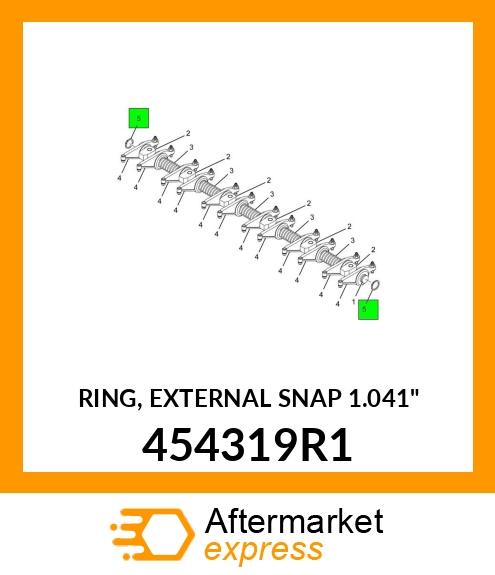 RING, EXTERNAL SNAP 1.041" 454319R1