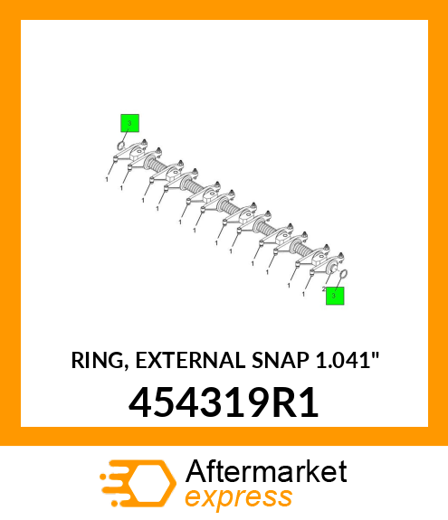 RING, EXTERNAL SNAP 1.041" 454319R1