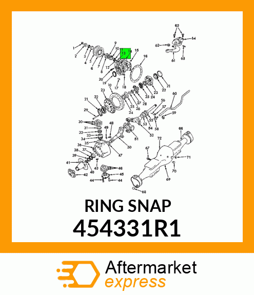 RING SNAP 454331R1