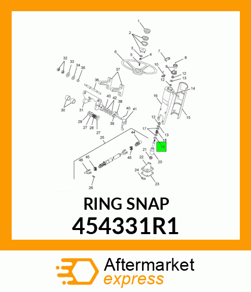 RING SNAP 454331R1