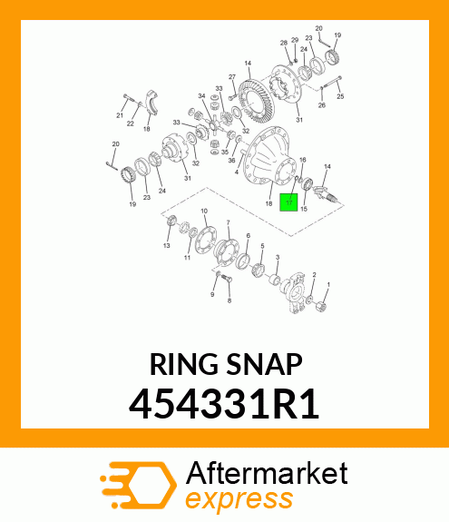 RING SNAP 454331R1