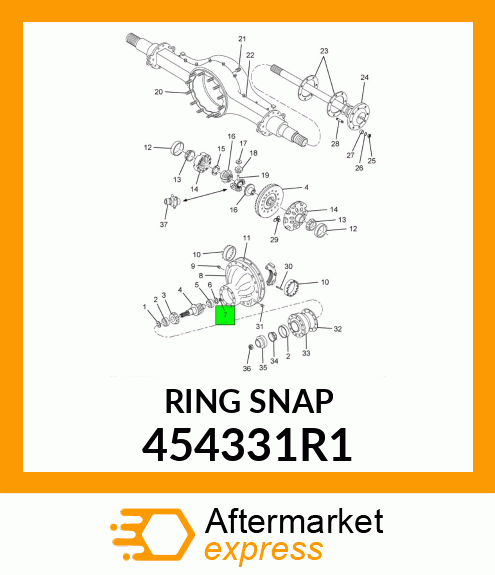 RING SNAP 454331R1