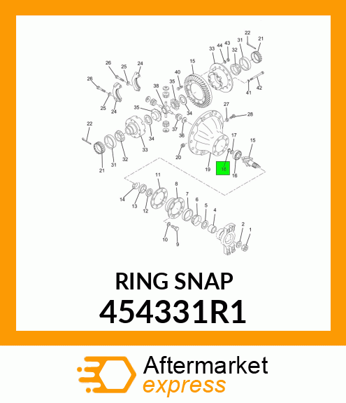 RING SNAP 454331R1