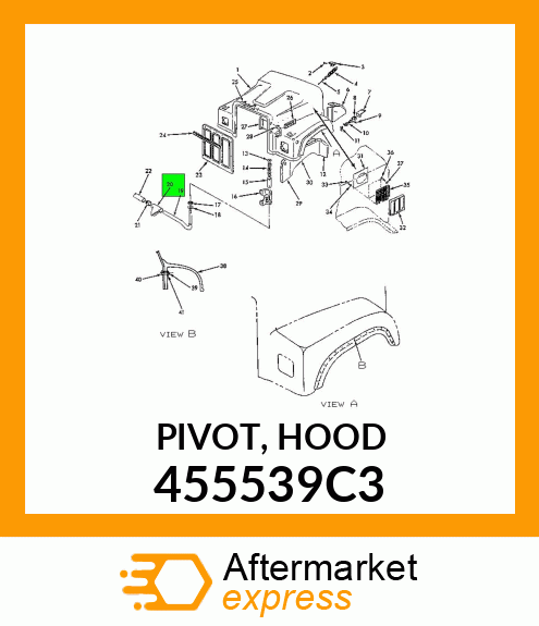 PIVOT, HOOD 455539C3