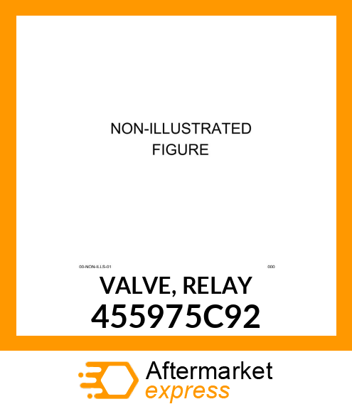 VALVE, RELAY 455975C92