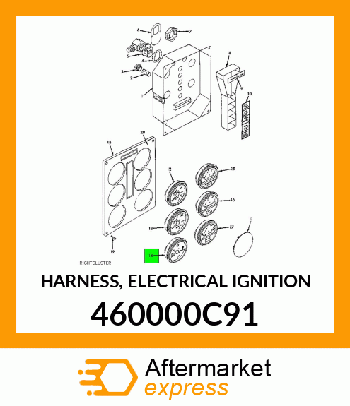 HARNESS, ELECTRICAL IGNITION 460000C91