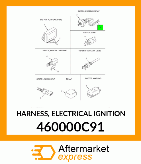 HARNESS, ELECTRICAL IGNITION 460000C91