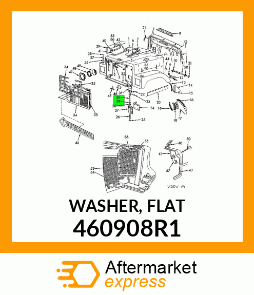 WASHER, FLAT 460908R1