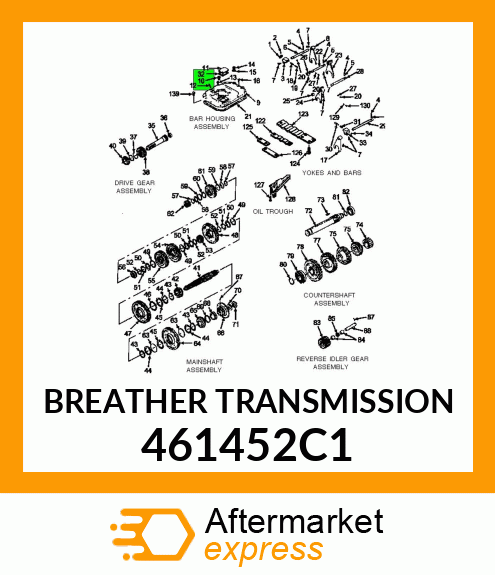 BREATHER TRANSMISSION 461452C1