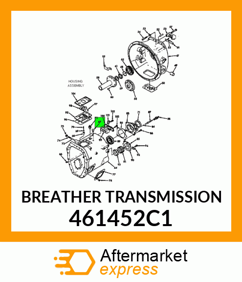 BREATHER TRANSMISSION 461452C1