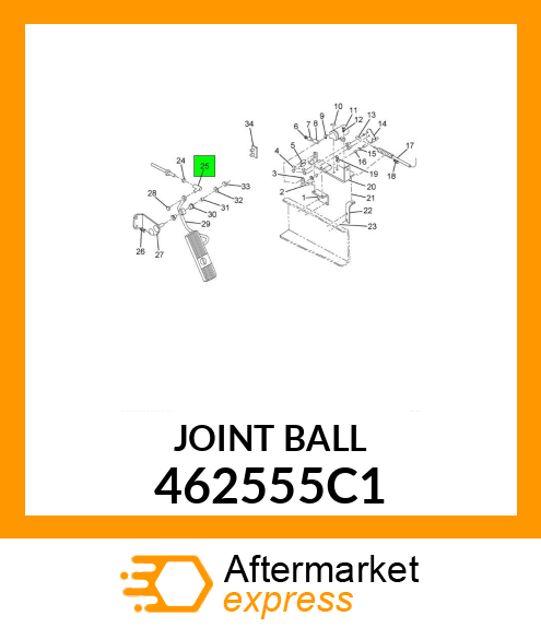 JOINT BALL 462555C1