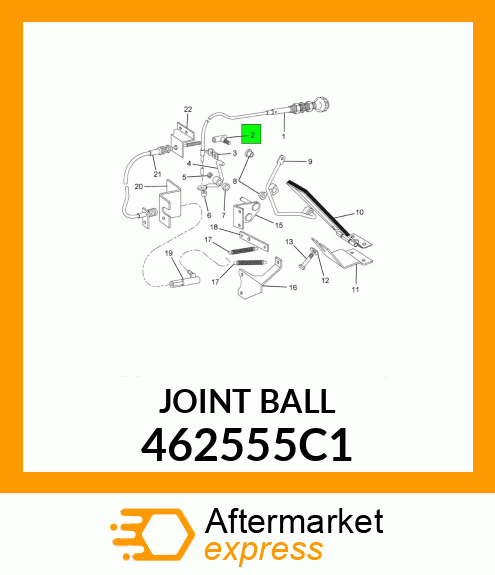 JOINT BALL 462555C1