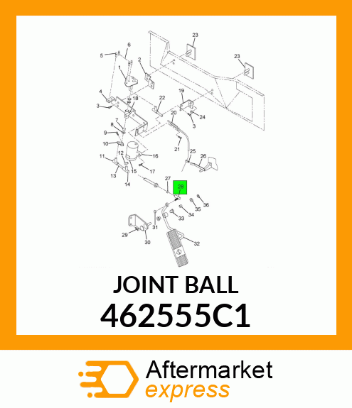 JOINT BALL 462555C1