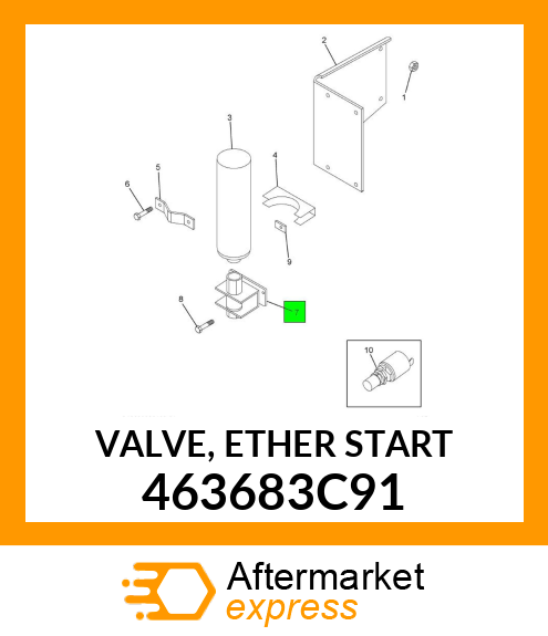 VALVE, ETHER START 463683C91