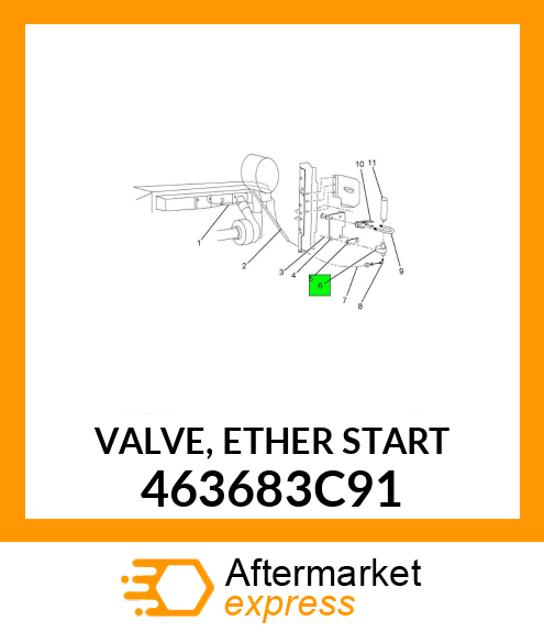 VALVE, ETHER START 463683C91