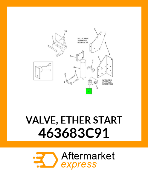 VALVE, ETHER START 463683C91