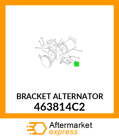 BRACKET ALTERNATOR 463814C2