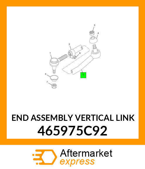 END ASSEMBLY VERTICAL LINK 465975C92