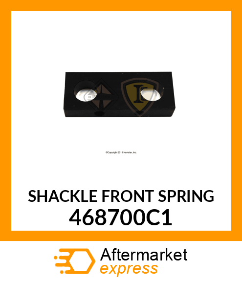 SHACKLE FRONT SPRING 468700C1