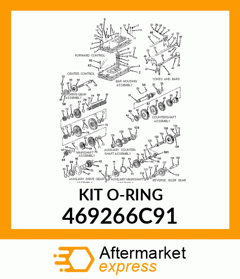 KIT O-RING 469266C91