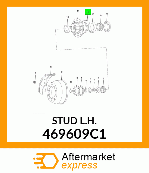 STUD L.H. 469609C1