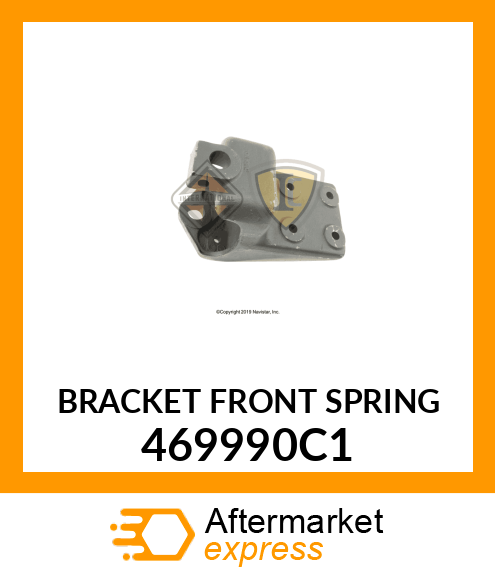 BRACKET FRONT SPRING 469990C1