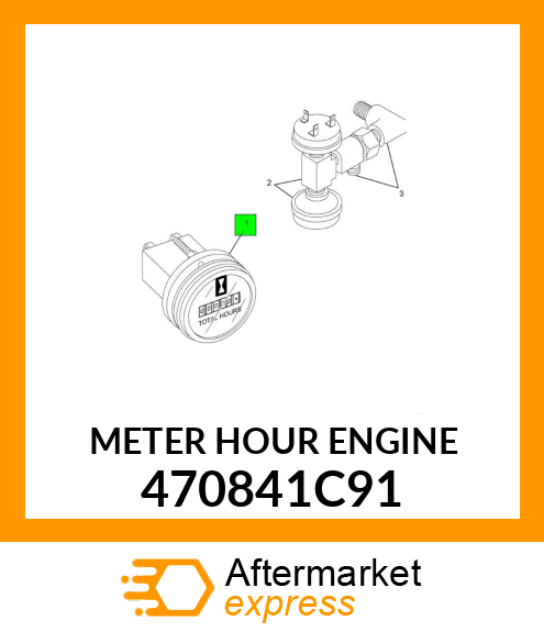 METER HOUR ENGINE 470841C91