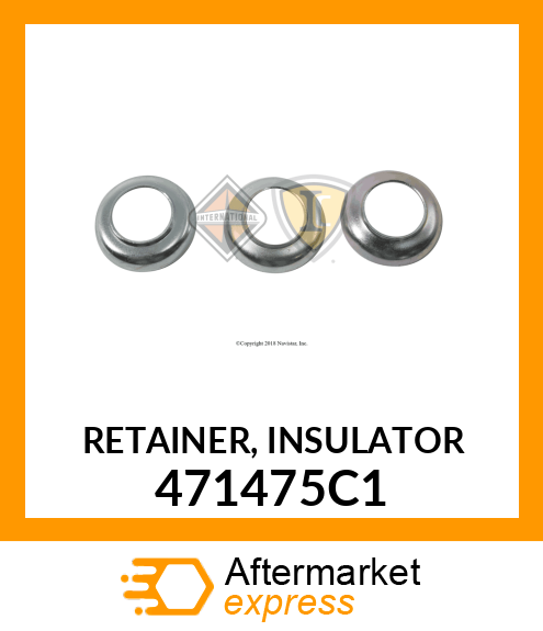 RETAINER, INSULATOR 471475C1